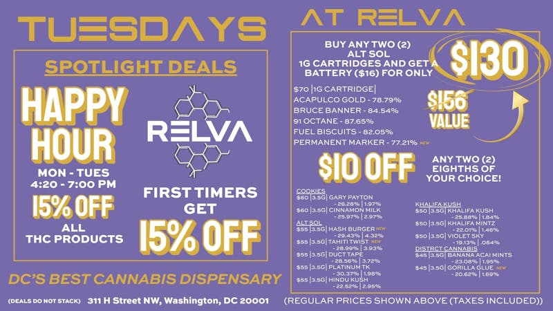 Relva Tuesdays at Relva