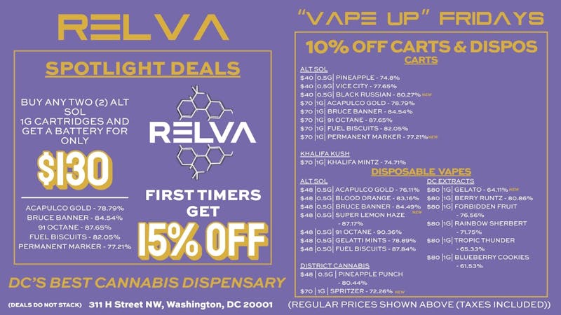 Relva Fridays at Relva