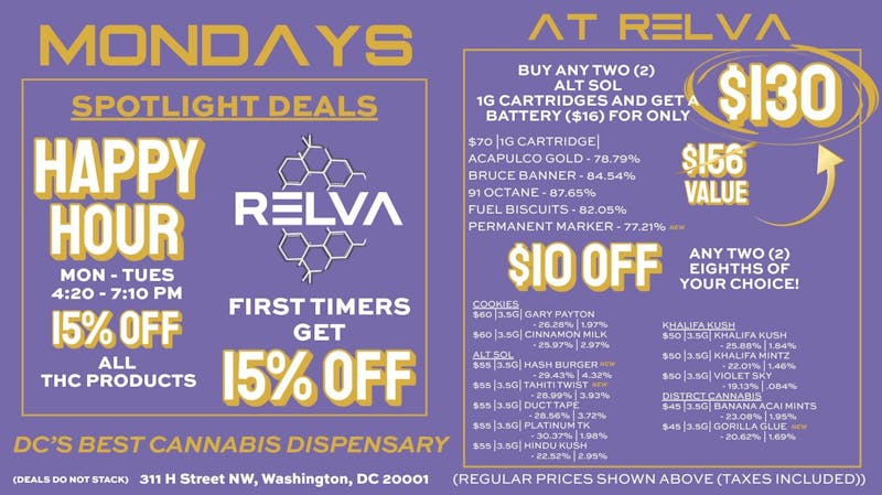 Relva Mondays at Relva