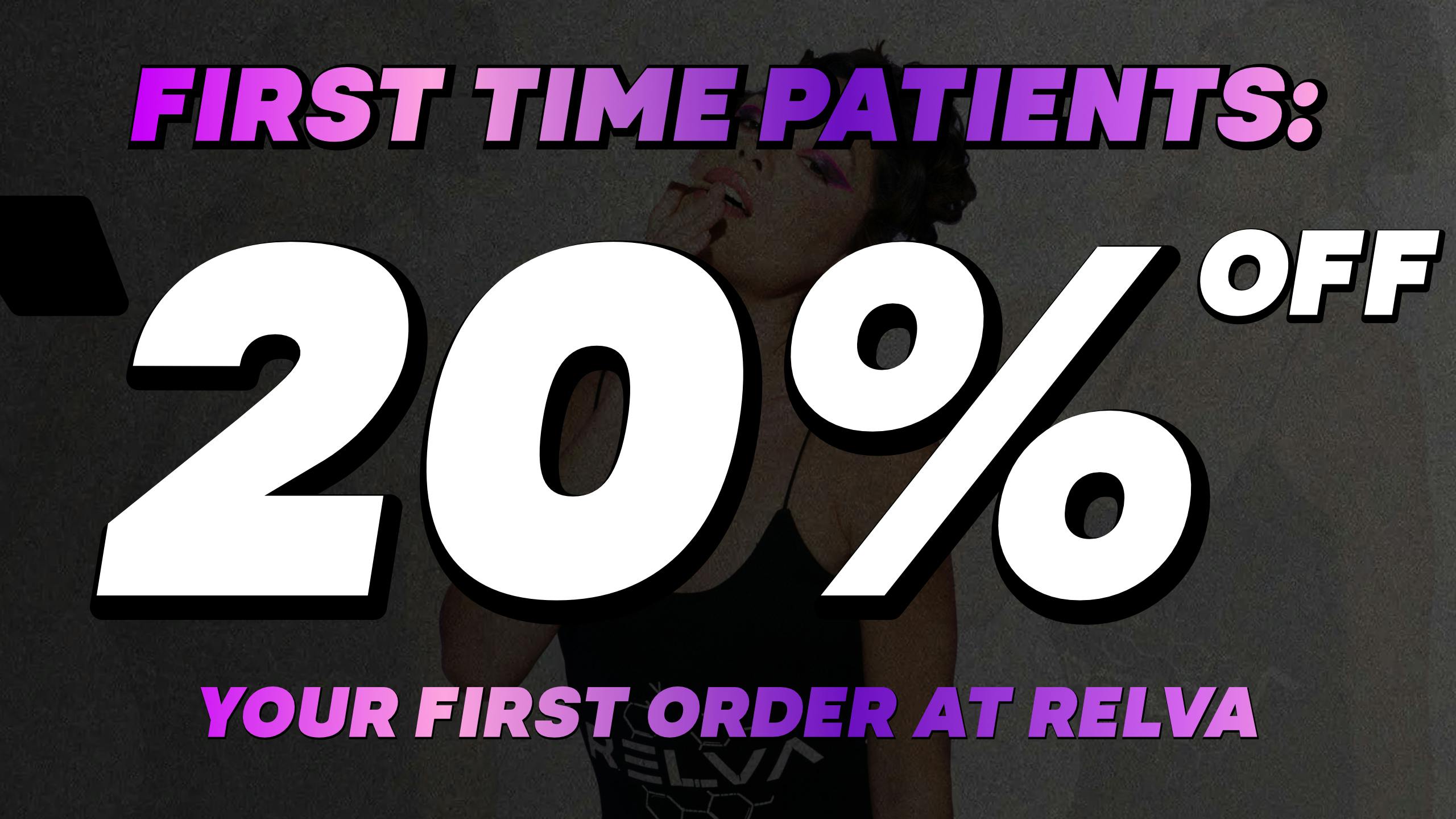 Relva First Time Patients 20% OFF Entire Order