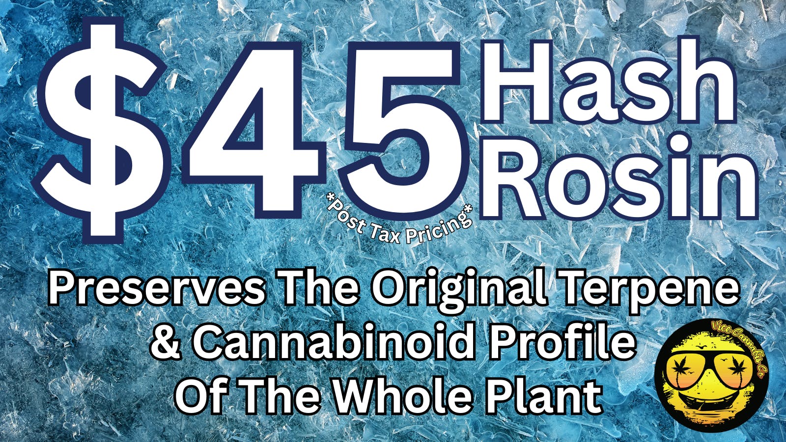 Vice Stillwater Dispensary North $45 Hash Rosin