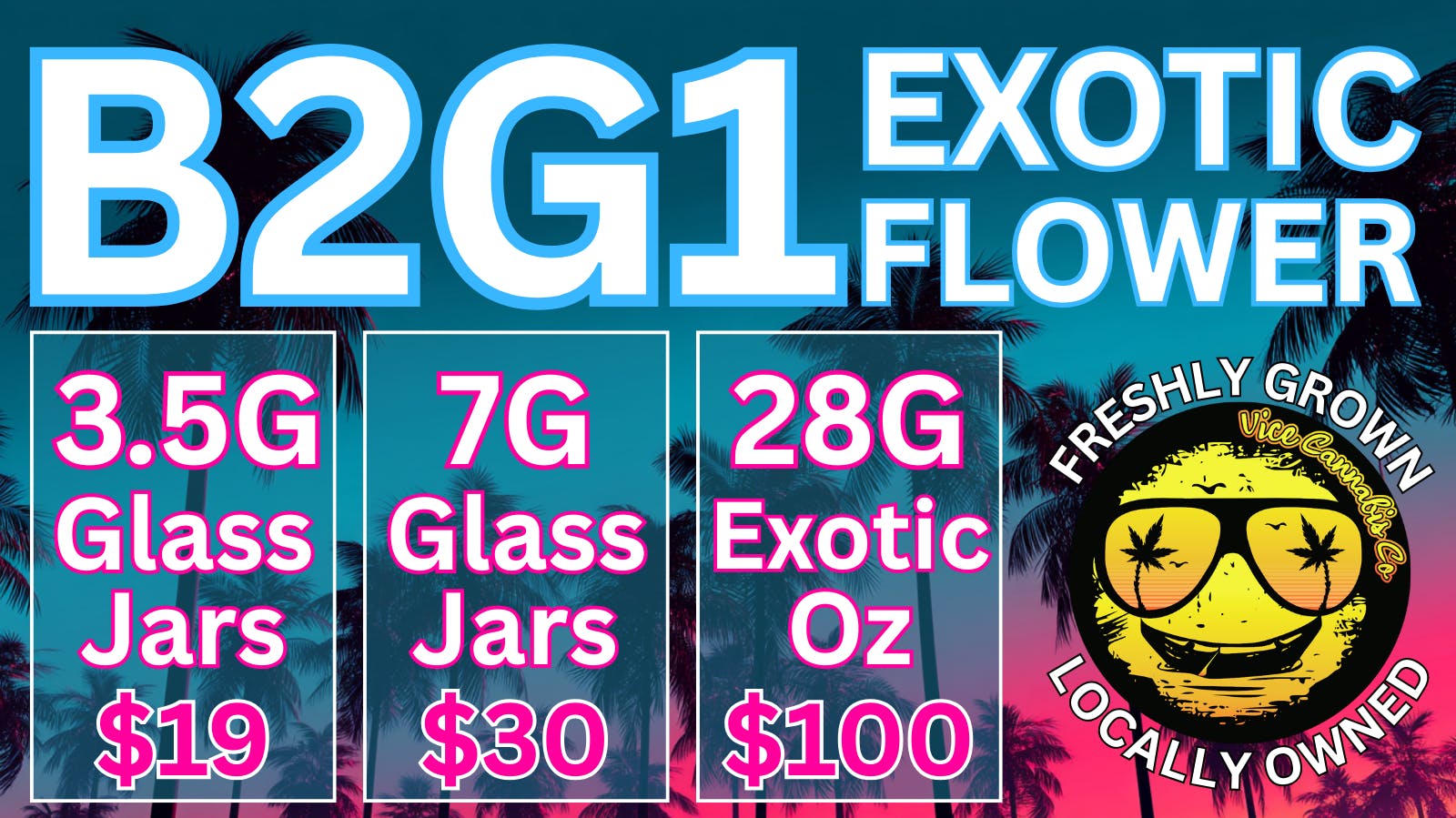 Vice Stillwater Dispensary North B2G1 Exotic Flower