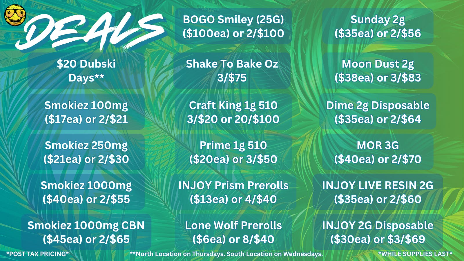 Vice Stillwater Dispensary North Deals 07/15