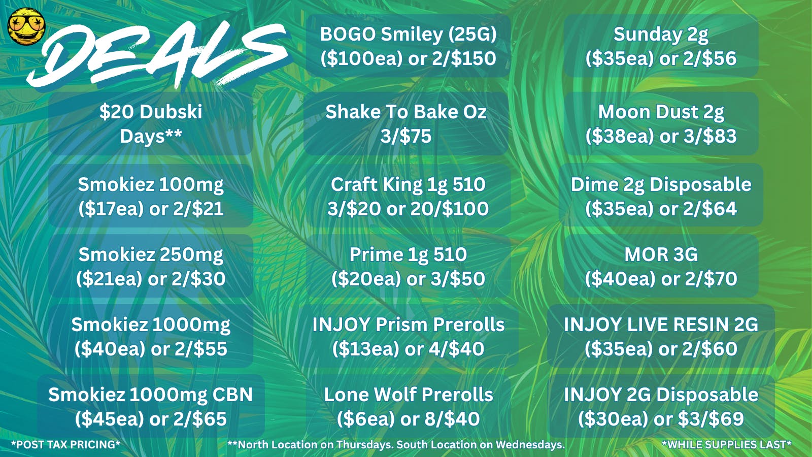 Vice Stillwater Dispensary North Deals 07/15