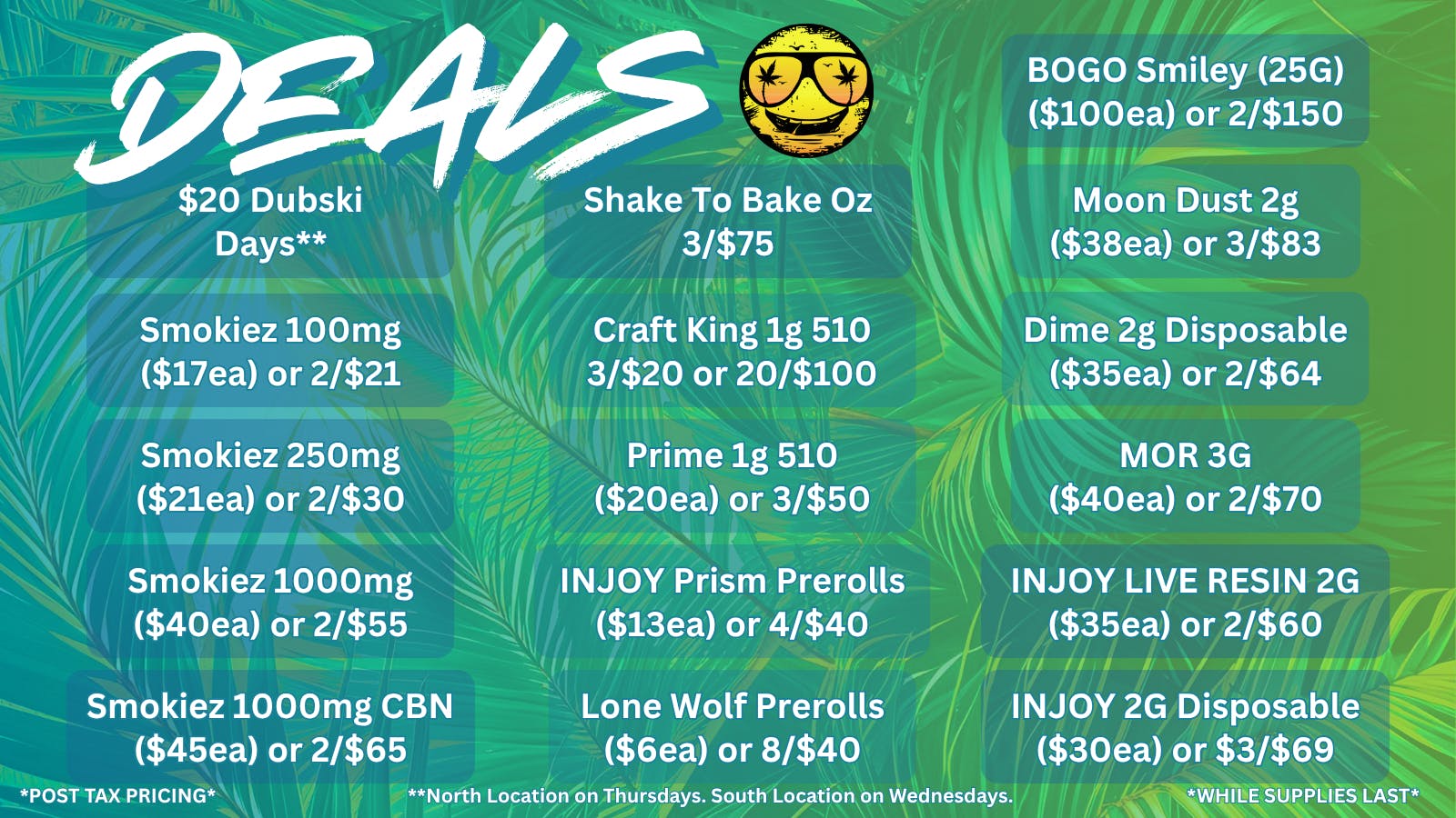 Vice Stillwater Dispensary North Deals 07/15