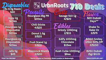 Urbn Roots - North: DRIVE THRU 710 Deals