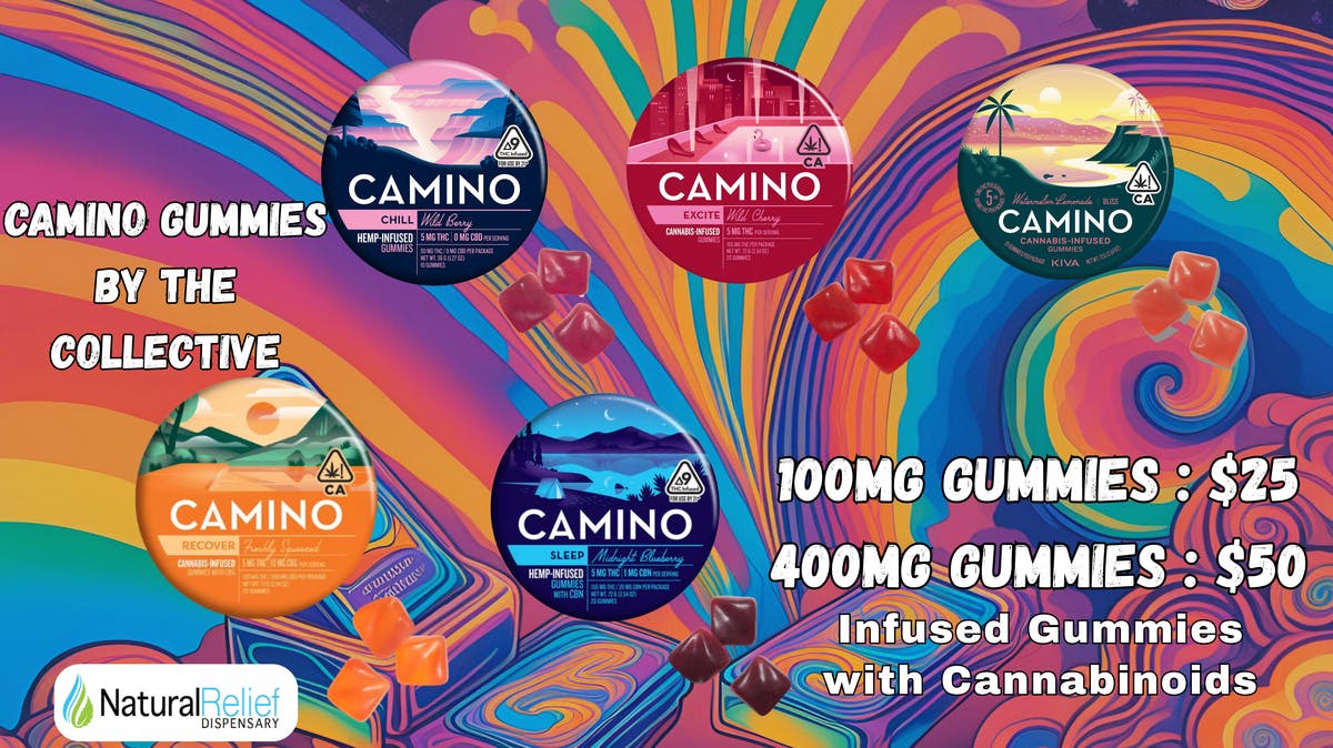 Natural Relief Dispensary Camino Gummies at Natural Relief Dispensary!