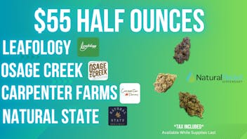 Natural Relief Dispensary $55 HALF OUNCES @ Natural Relief