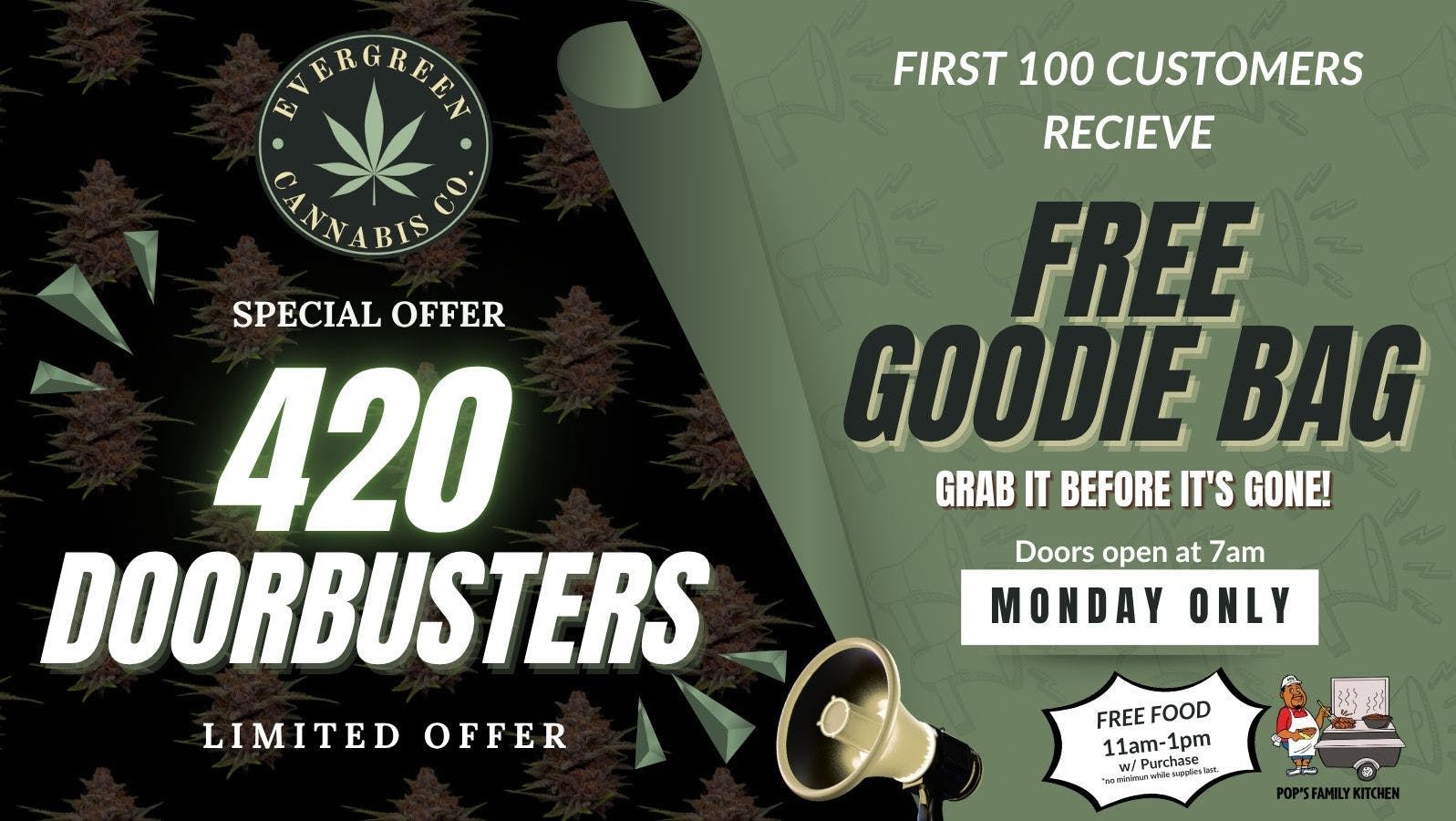 Potters Cannabis Boutique 420 Doorbusters & Deals