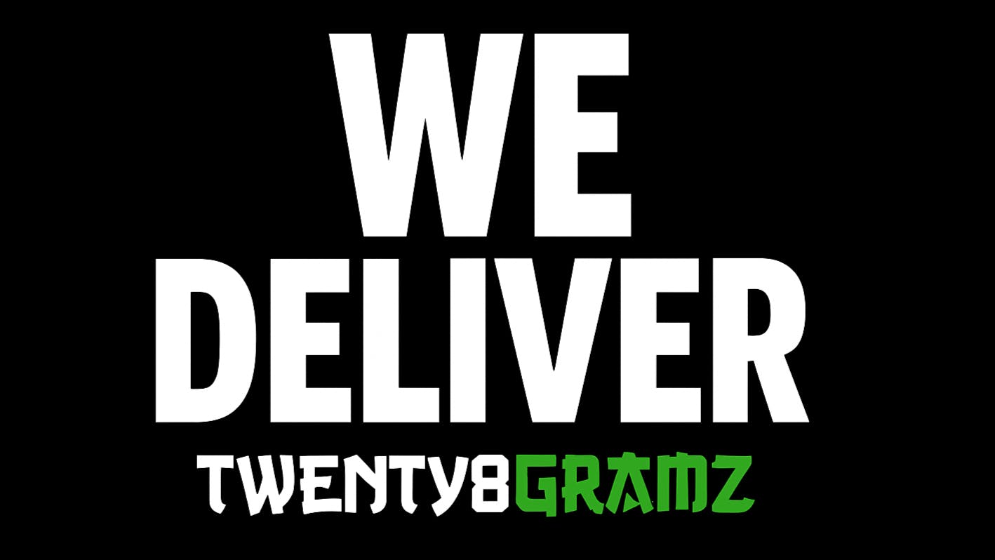 Twenty8Gramz free delivery @twenty8gramz