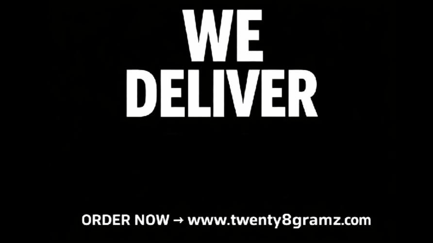 Twenty8Gramz free delivery @twenty8gramz