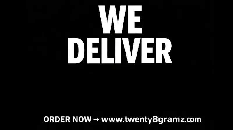 Twenty8Gramz free delivery @ twenty8gramz.com