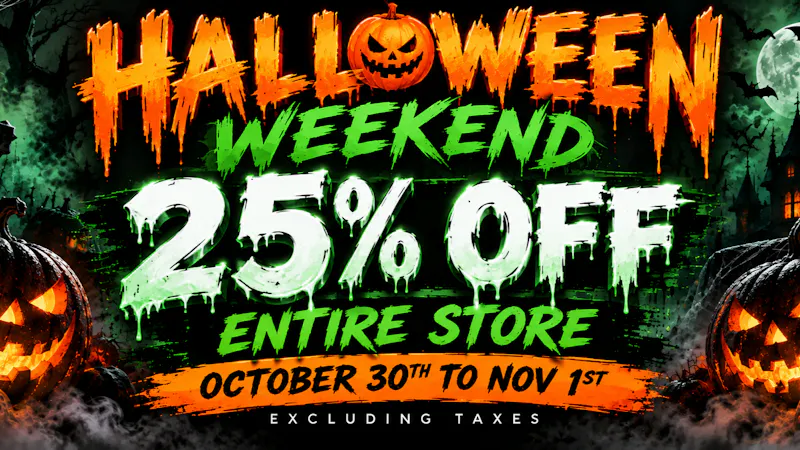 Twenty8Gramz 25% Off Storewide Halloween Sale