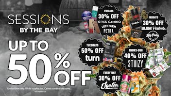 Sessions By The Bay - Lounge & Dispensary National City / Chula Vista Up to 50% Off Daily Deals
