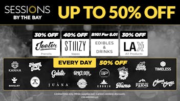 Sessions By The Bay - Lounge & Dispensary National City / Chula Vista Up to 50% Off Daily Deals