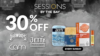 Sessions By The Bay - Lounge & Dispensary National City / Chula Vista 30% Off Dabwoods, Jetty & CAM