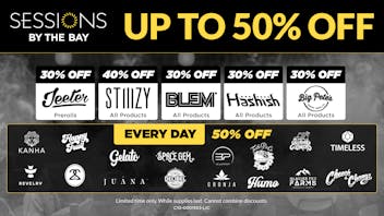 Sessions By The Bay - Lounge & Dispensary National City / Chula Vista Up to 50% Off Daily Deals