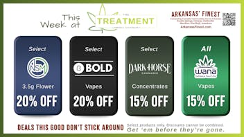 The Treatment (taxes included*) NEW Deals: October 6-12