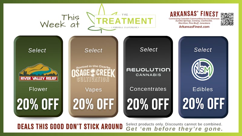 The Treatment (taxes included*) NEW Deals: October 13-19