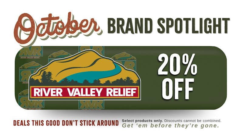 The Treatment (taxes included*) River Valley Relief | Weekly Brand Spotlight