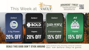 The Vault at Hilltop - Tuesday - Thursday Delivery Weekly Deals at The Vault