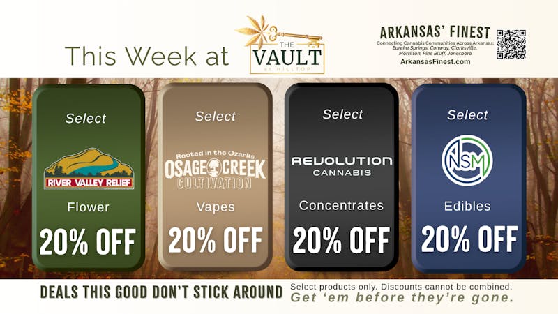 The Vault at Hilltop Weekly Deals at The Vault