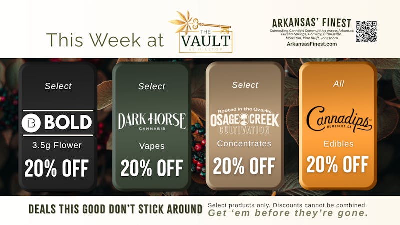 The Vault at Hilltop Weekly Deals at The Vault