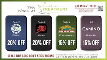The Treatment (taxes included*) Weekly Deals | NOV 3 - 9