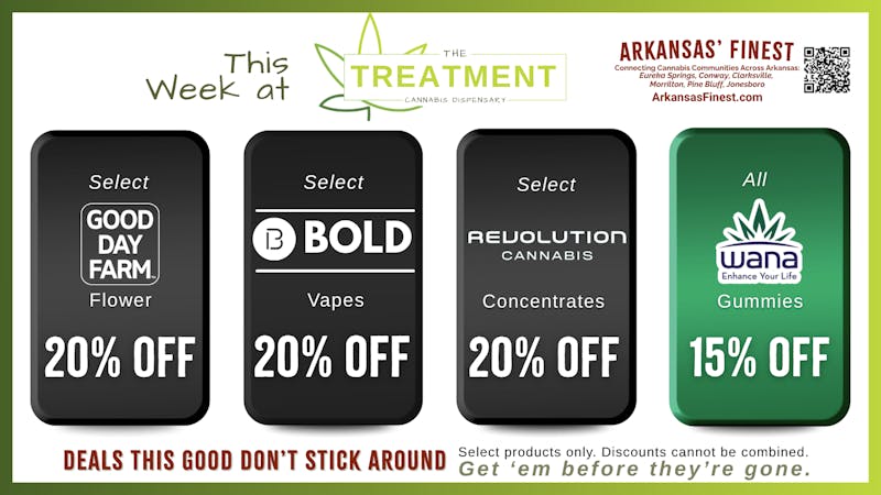 The Treatment (taxes included*) NEW Deals: NOV 17-23
