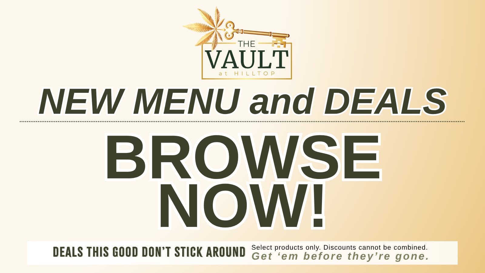 The Vault at Hilltop SAVE TODAY at The Vault at Hilltop