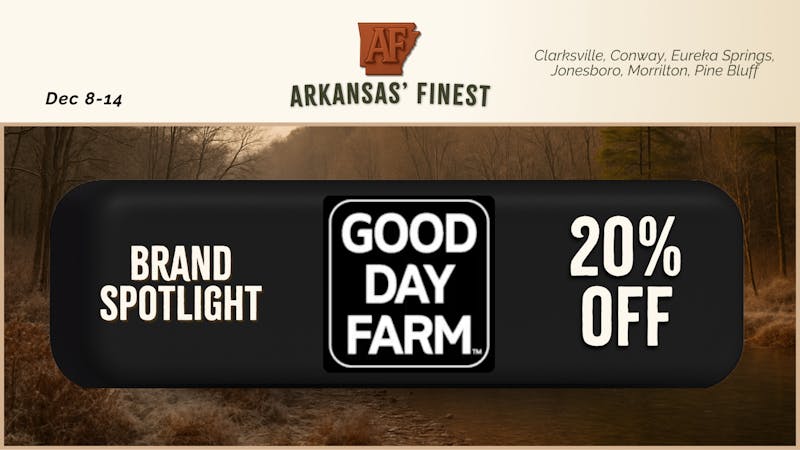 The Vault at Hilltop Good Day Farm | Brand Spotlight - dec. 8-14 only