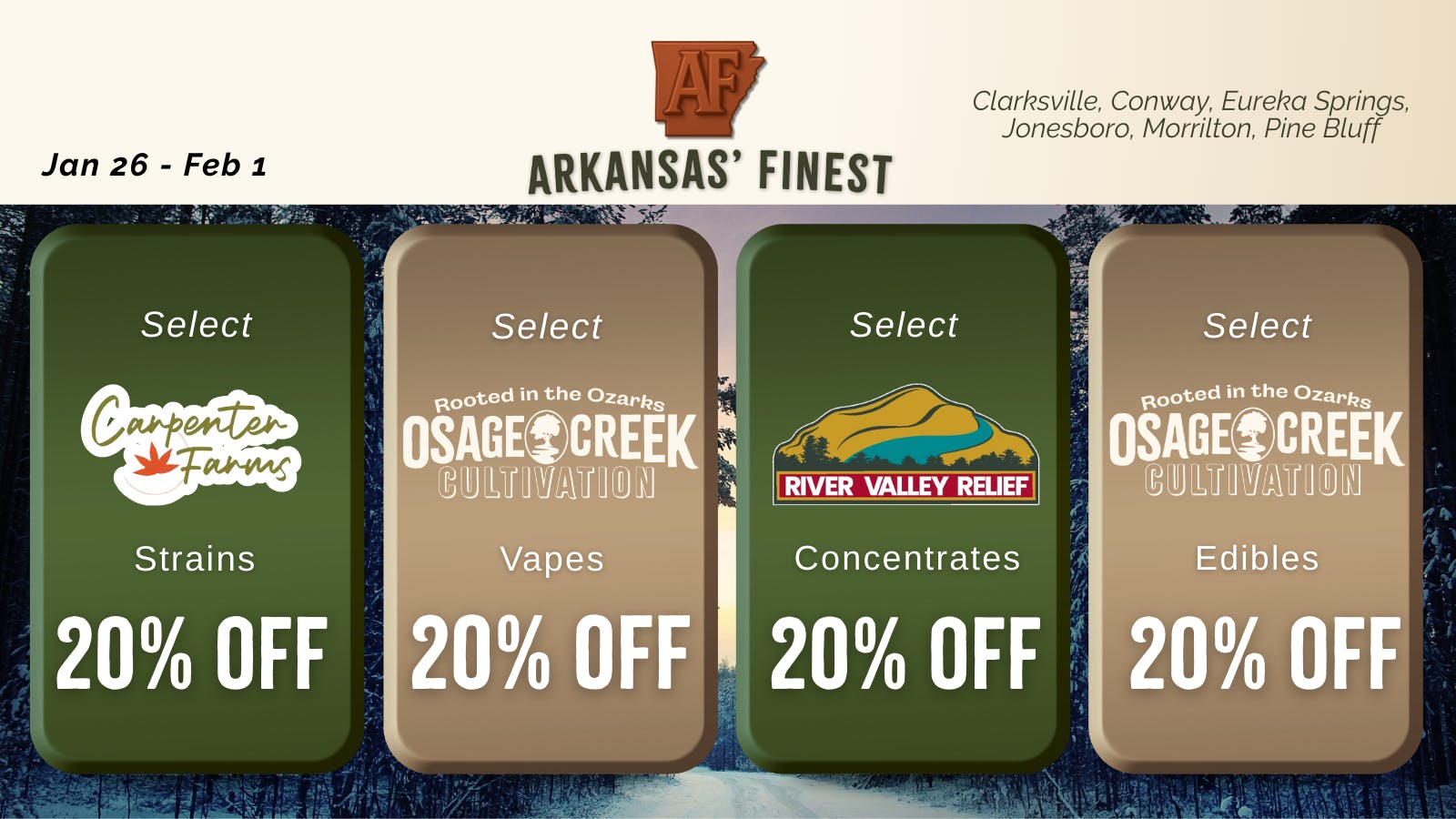 The Vault at Hilltop Weekly Deal: Jan 26 - Feb 1