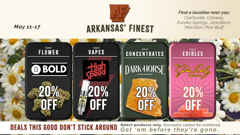 The Vault at Hilltop - Tuesday - Thursday Delivery Weekly Deals: May 11-17
