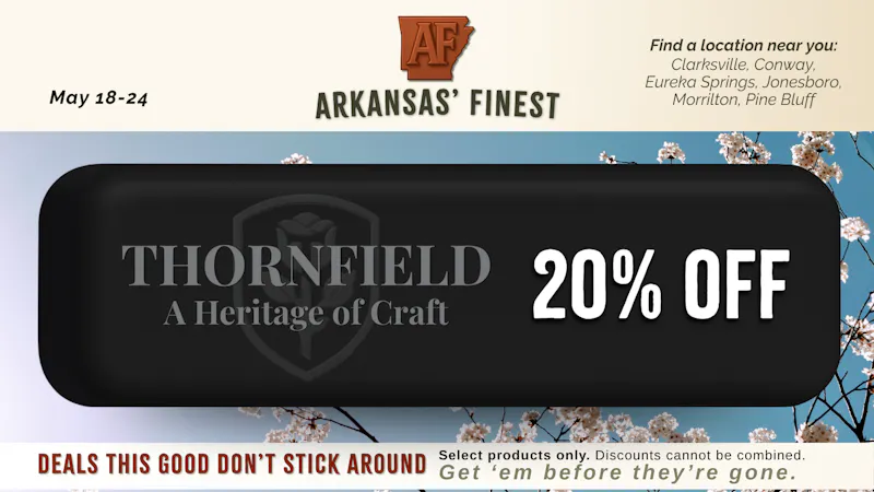 The Vault at Hilltop 20% off Thornfield | Brand Spotlight | May 18-24