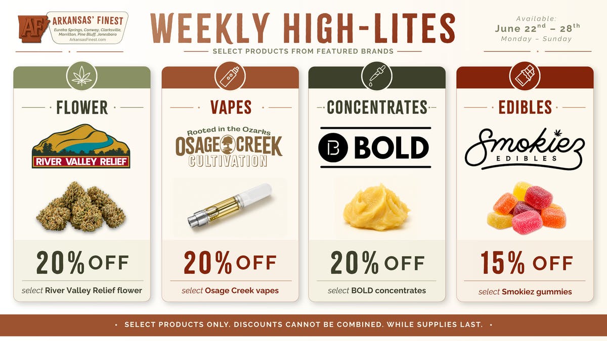 The Treatment (taxes included*) Weekly Deal: June 22-28