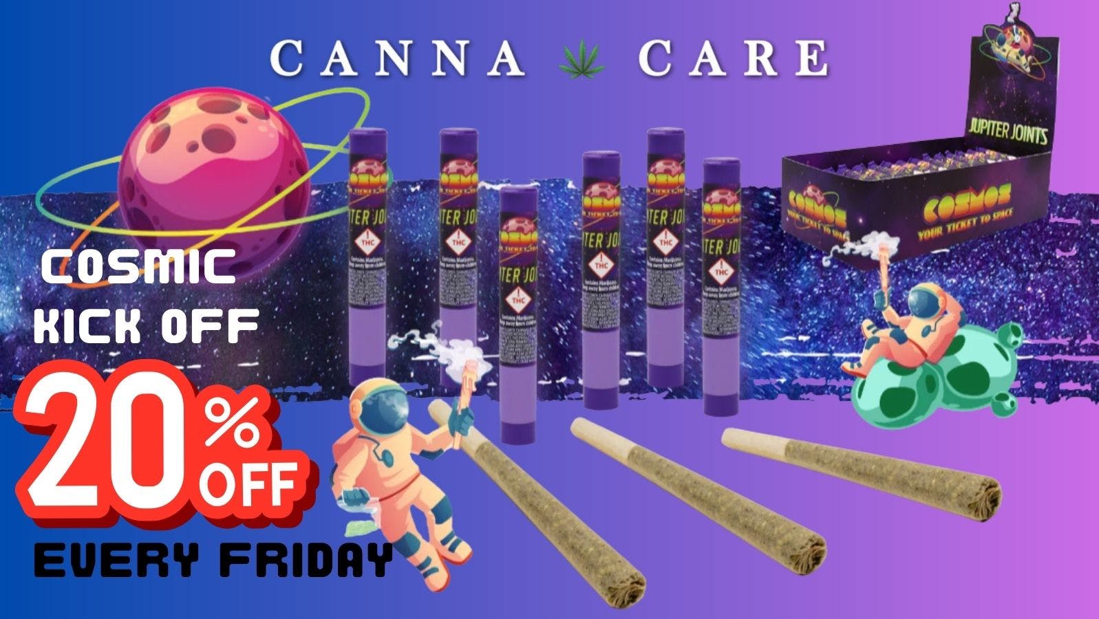 Canna Care Cosmic Kick Off