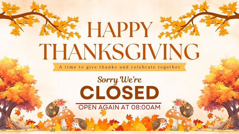 Canna Care We Are Closed Thursday 11/26