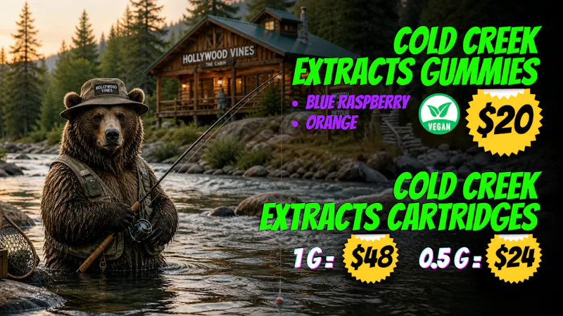 Hollywood Vines Cold Creek Extracts Deals