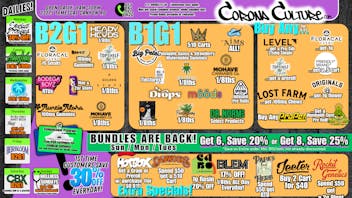 Culture Cannabis Club Marijuana and Weed Dispensary - Corona Temescal Big Deals, Big Bundles, Daily Deals, and more!!