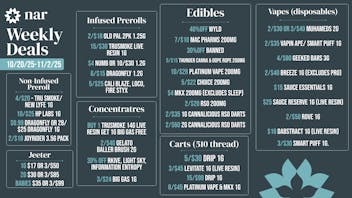 NAR Cannabis - Inkster 🎃 Trick Or Treat Yo' Self to New Deals at Nar! 👻