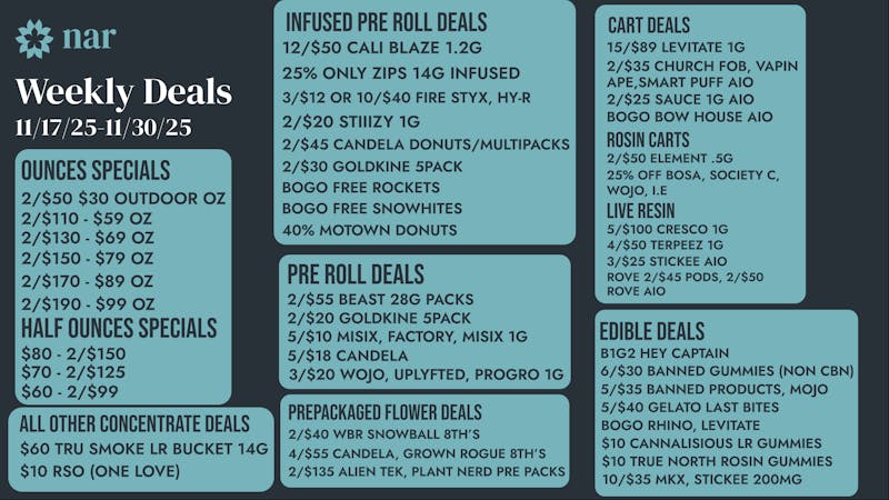 NAR Monroe Pre-Danksgiving Deals at Nar Monroe! 🦃