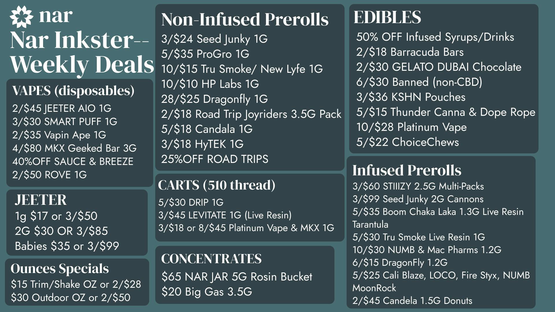NAR Cannabis - Inkster 🥶 Cold Outside - Hot Deals Inside 🔥