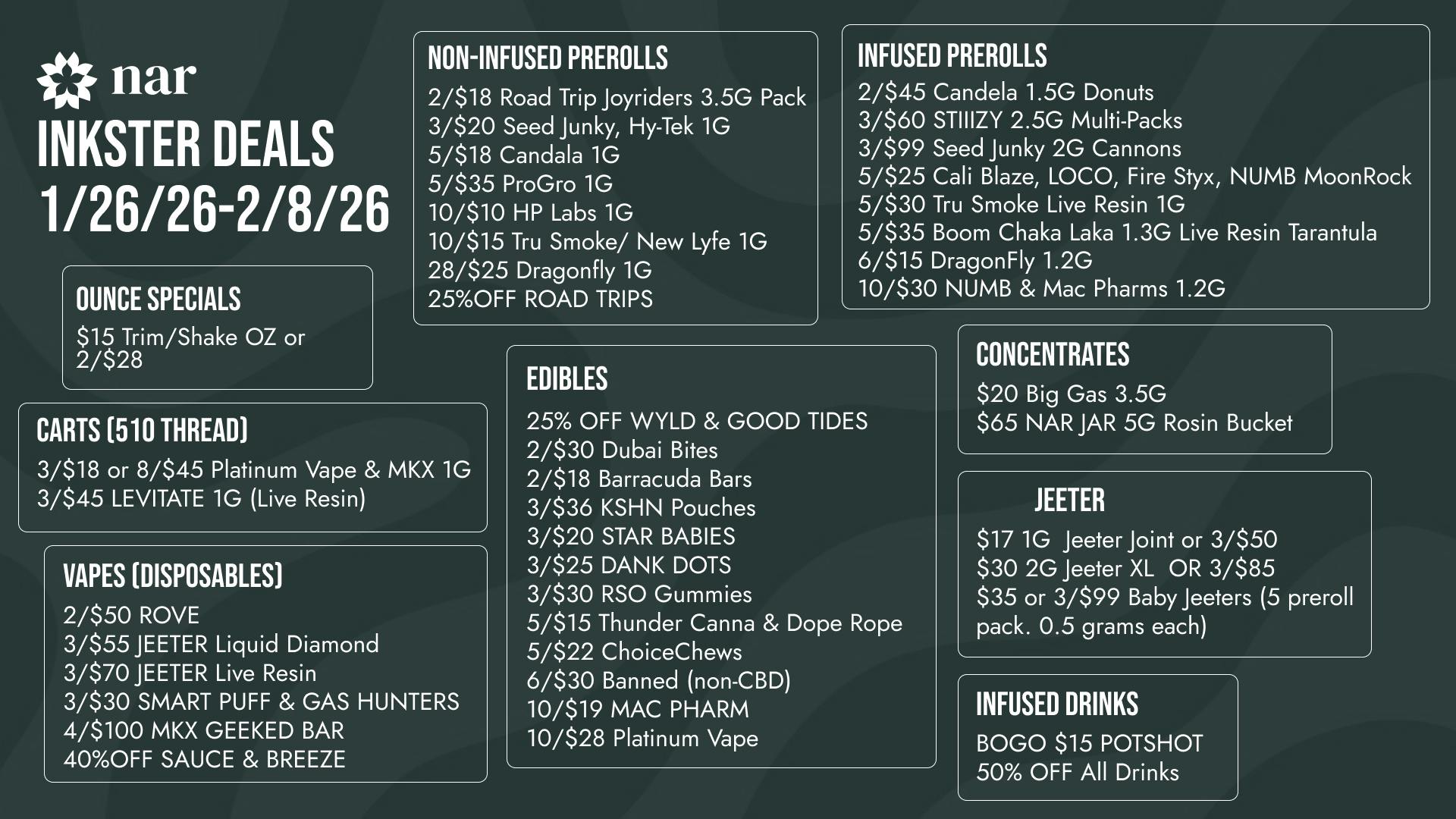 NAR Cannabis - Inkster ❄️ Arctic Blast Outside, Hot Deals Inside 🔥