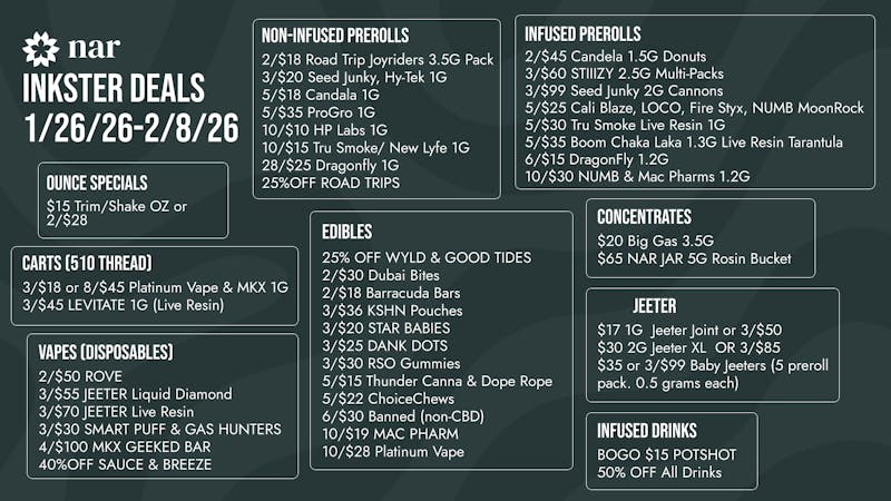NAR Cannabis - Inkster ❄️ Arctic Blast Outside, Hot Deals Inside 🔥