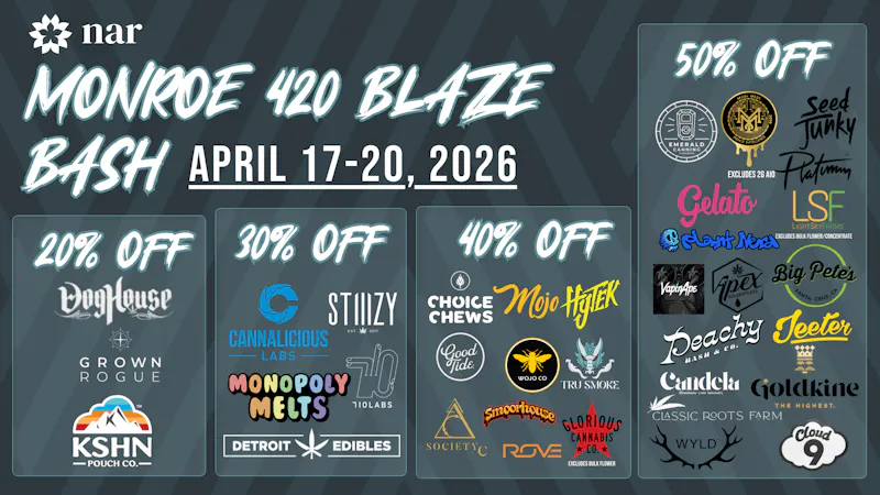 NAR Monroe 🎉 NAR'S ANNUAL 420 BLAZE BASH 🎉