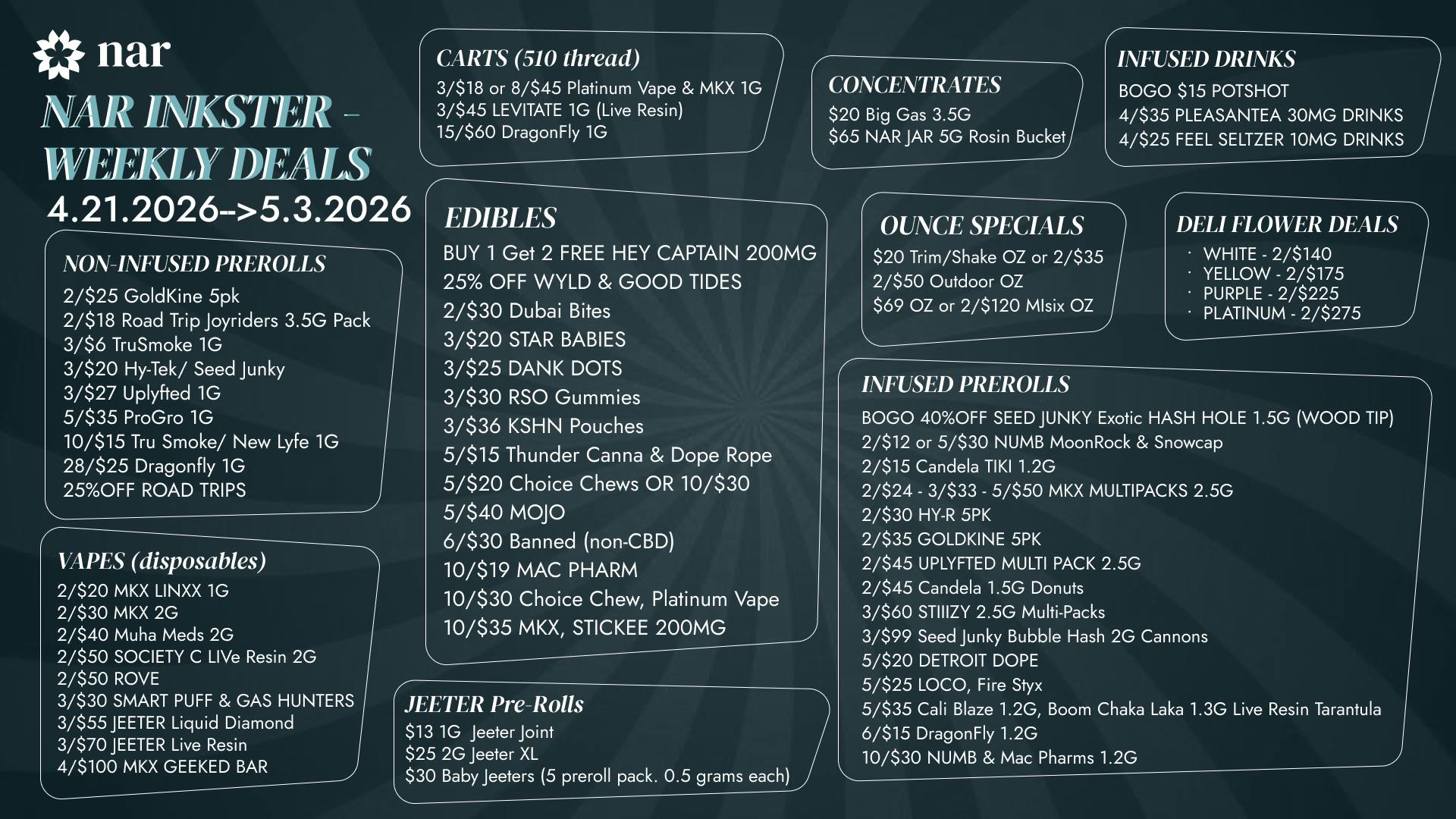 NAR Cannabis - Inkster From NAR With Love 🌸