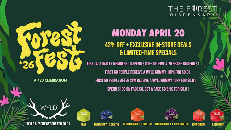 The Forest Baltimore Forest Fest 42% Off Storewide!