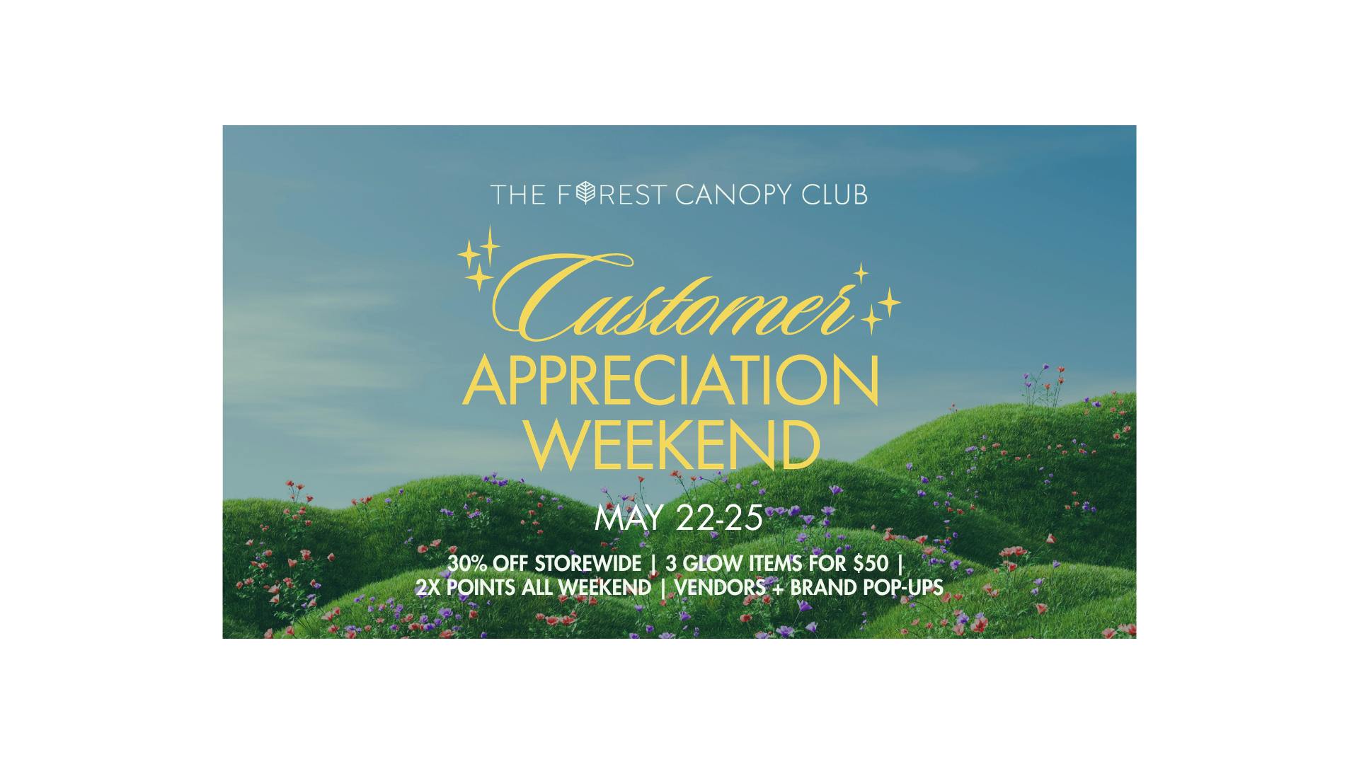 The Forest Baltimore Customer Appreciation Weekend 30% Off Storewide