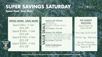 The Forest Baltimore Super Savings Saturday