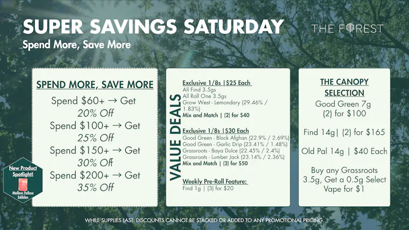 The Forest Baltimore Super Savings Saturday